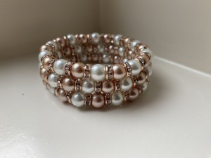 Knotband White en Rosé gold